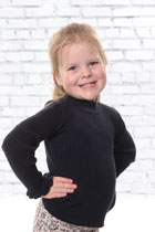 Wit metselwerk schoolfoto achtergrond halfportret