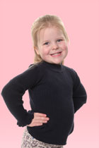 Roze schoolfoto achtergrond halfportret