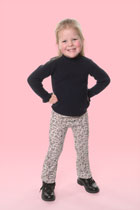 Roze schoolfoto achtergrond volportret