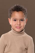 Donker bruine schoolfoto achtergrond portret