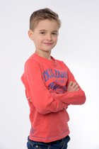 halfportret met originele witte achtergrond