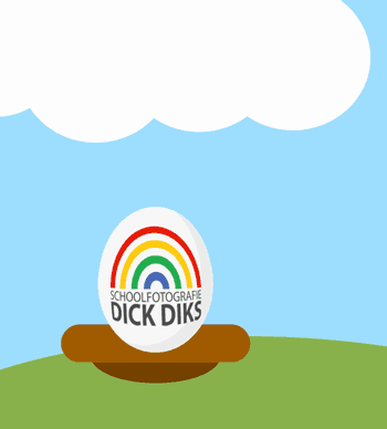 Animatie van ontstaan schoolfotoclub uit Dick Diks schoolfotografie.