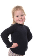 Schoolfoto tot de middel